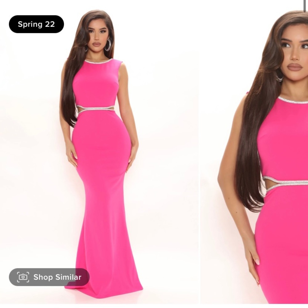 pink gown for special occasions